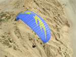  Blue Karma flying in Netanya