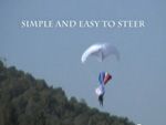 Guided Mayday - Rogallo type steerable rescue system
